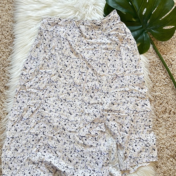ICHI Dresses & Skirts - Rare ICHI Silk Floral Skirt